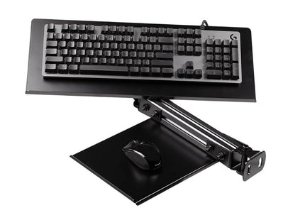 F-GT Elite Keyboard & Mouse Tray (Carbon Grey)